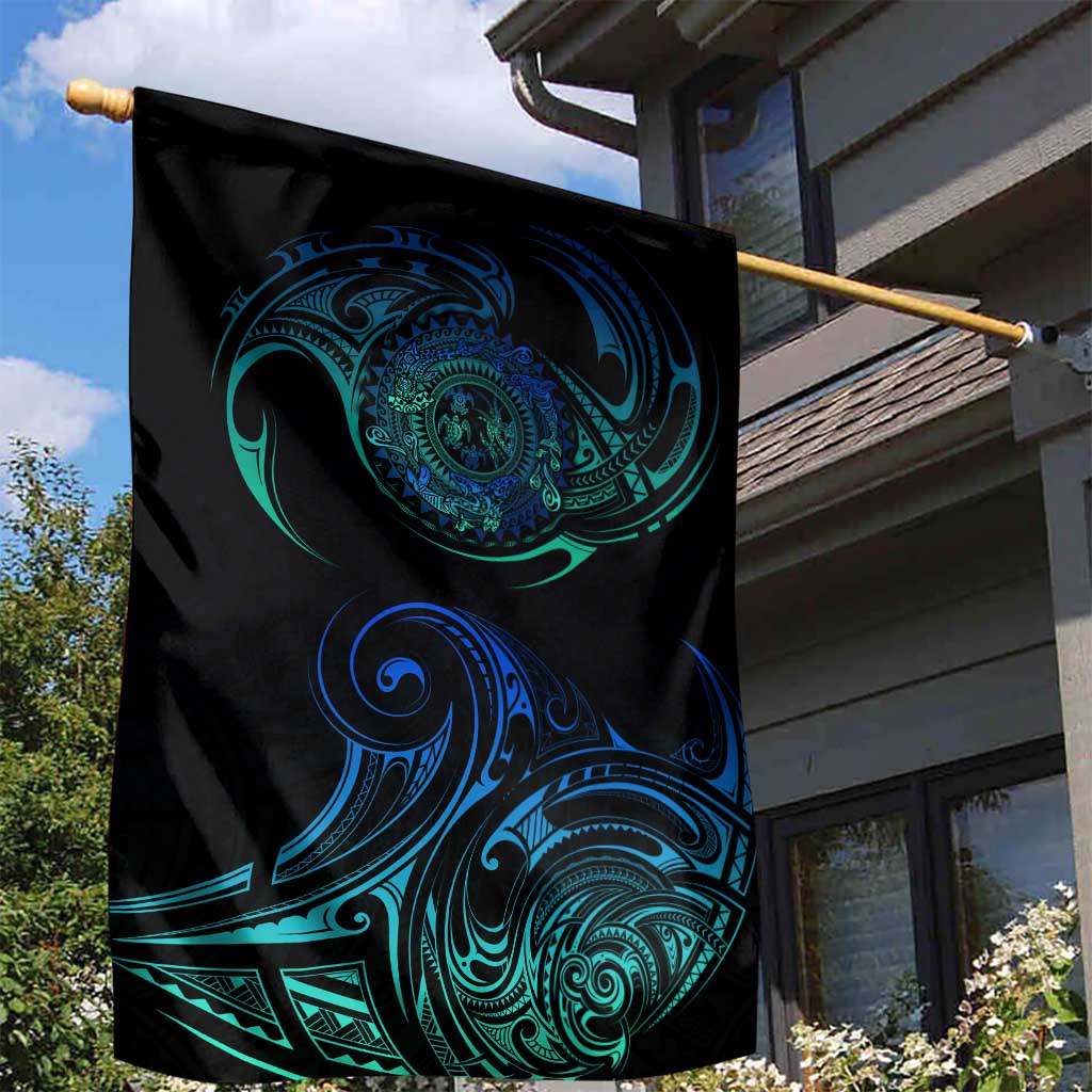 Sea Animal Polynesia Garden Flag Polynesian Pattern DT02 - Polynesian Pride