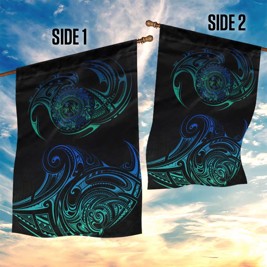 Sea Animal Polynesia Garden Flag Polynesian Pattern DT02 - Polynesian Pride