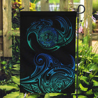 Sea Animal Polynesia Garden Flag Polynesian Pattern DT02 Garden Flag Black - Polynesian Pride