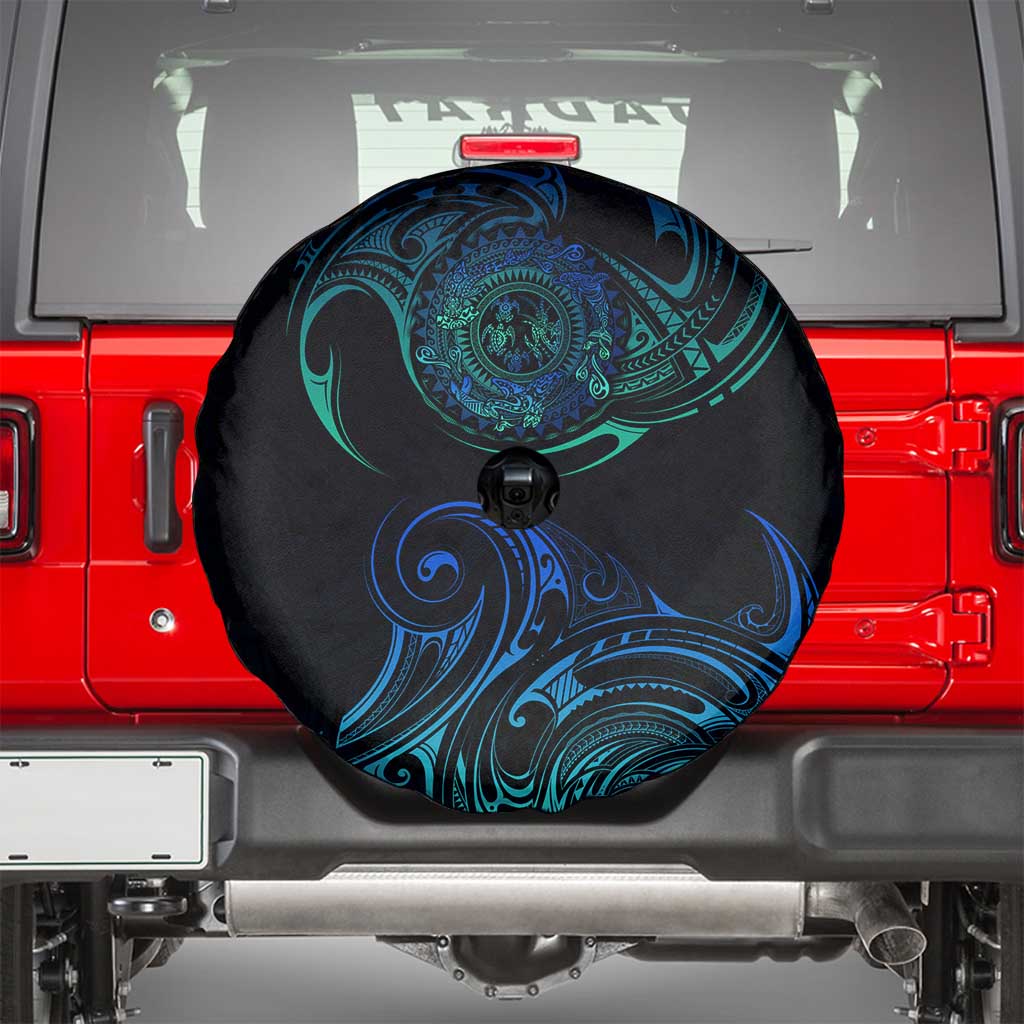 Sea Animal Polynesia Spare Tire Cover Polynesian Pattern DT02 - Polynesian Pride