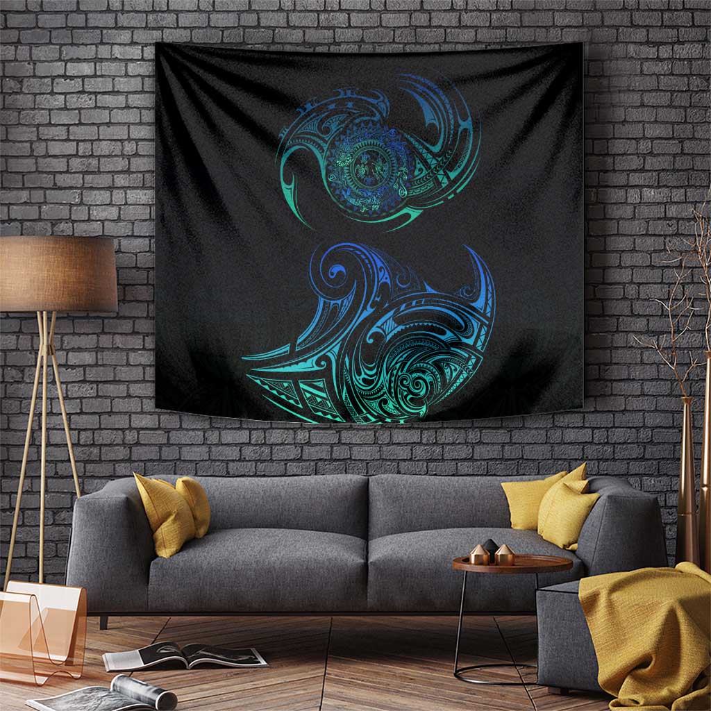 Sea Animal Polynesia Tapestry Polynesian Pattern DT02 - Polynesian Pride