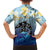 Mother And Baby Dolphins Family Matching Puletasi and Hawaiian Shirt Hawaii Hibiscus