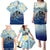 Mother And Baby Dolphins Family Matching Puletasi and Hawaiian Shirt Hawaii Hibiscus