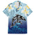 Mother And Baby Dolphins Family Matching Puletasi and Hawaiian Shirt Hawaii Hibiscus