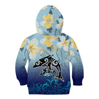 Mother And Baby Dolphins Kid Hoodie Hawaii Hibiscus DT02 - Polynesian Pride