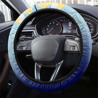 Mother And Baby Dolphins Steering Wheel Cover Hawaii Hibiscus DT02 - Polynesian Pride