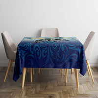 Mother And Baby Dolphins Tablecloth Hawaii Hibiscus DT02 - Polynesian Pride