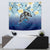 Mother And Baby Dolphins Tapestry Hawaii Hibiscus