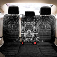 All Black Back Car Seat Cover New Zealand Rugby Mascot Maori DT02 - Polynesian Pride