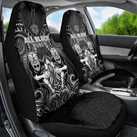 All Black Car Seat Cover New Zealand Rugby Mascot Maori DT02 - Polynesian Pride