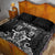 All Black Quilt Bed Set New Zealand Rugby Mascot Maori