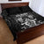 All Black Quilt Bed Set New Zealand Rugby Mascot Maori