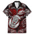 Personalized New Zealand Aotearoa Rugby Family Matching Mermaid Dress and Hawaiian Shirt Maori Fern Tattoo Art