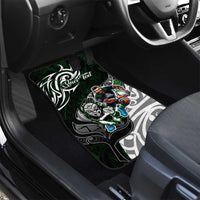 NZ Aotearoa Rugby Car Mats New Zealand Silver Fern DT02 - Polynesian Pride