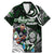 Personalized NZ Aotearoa Rugby Family Matching Mermaid Dress and Hawaiian Shirt New Zealand Silver Fern