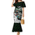 Personalized NZ Aotearoa Rugby Family Matching Mermaid Dress and Hawaiian Shirt New Zealand Silver Fern