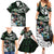 Personalized NZ Aotearoa Rugby Family Matching Summer Maxi Dress and Hawaiian Shirt New Zealand Silver Fern