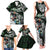 Personalized NZ Aotearoa Rugby Family Matching Tank Maxi Dress and Hawaiian Shirt New Zealand Silver Fern