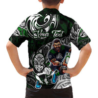 Personalized NZ Aotearoa Rugby Hawaiian Shirt New Zealand Silver Fern DT02 - Polynesian Pride