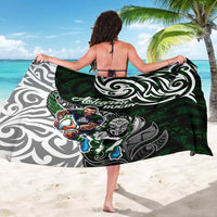 NZ Aotearoa Rugby Sarong New Zealand Silver Fern DT02 - Polynesian Pride