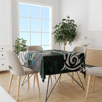NZ Aotearoa Rugby Tablecloth New Zealand Silver Fern DT02 - Polynesian Pride