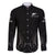 New Zealand Family Matching Long Sleeve Bodycon Dress and Hawaiian Shirt Rugby 2023 Champions Black DT02 Dad's Shirt - Long Sleeve Black - Polynesian Pride