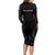 New Zealand Long Sleeve Bodycon Dress Rugby 2023 Champions Black DT02 - Polynesian Pride