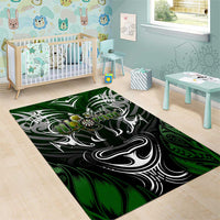 Warriors Maori Darts Area Rug New Zealand Darts Silver Fern DT02 - Polynesian Pride