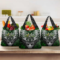 Warriors Maori Darts Grocery Bag New Zealand Darts Silver Fern DT02 3-pack One Size Green - Polynesian Pride