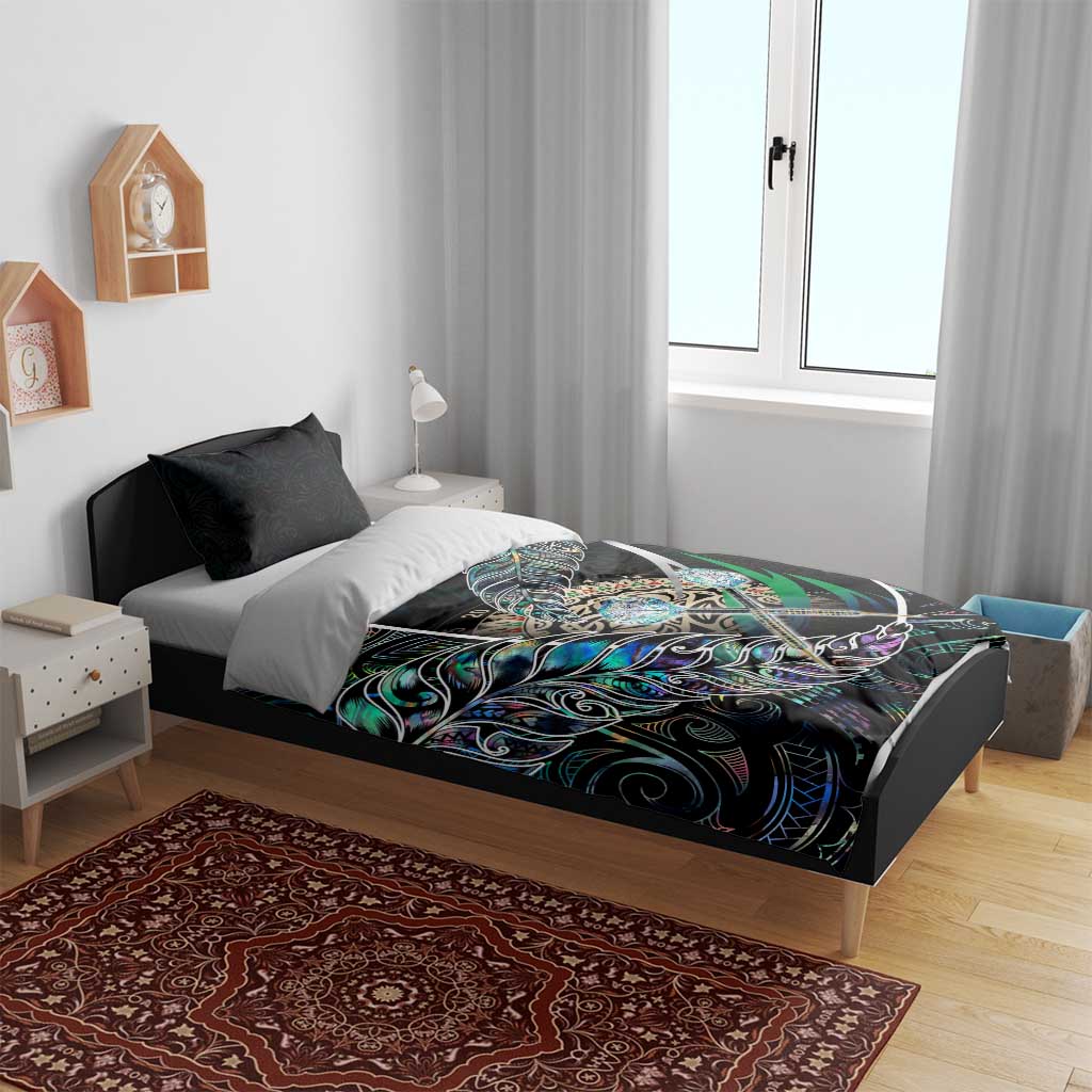 New Zealand Darts Bedding Set NZ Paua Shell Maori Fern DT02 - Polynesian Pride
