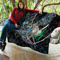 New Zealand Darts Quilt NZ Paua Shell Maori Fern DT02 - Polynesian Pride