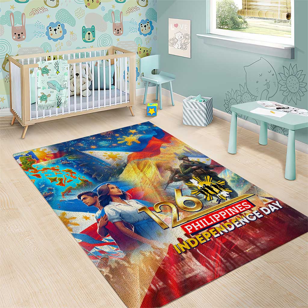The Philippines 126th Independence Anniversary Area Rug Art Style DT02 - Polynesian Pride