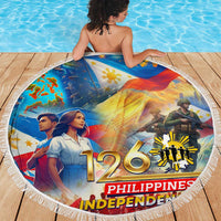 The Philippines 126th Independence Anniversary Beach Blanket Art Style DT02 - Polynesian Pride