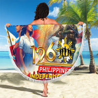 The Philippines 126th Independence Anniversary Beach Blanket Art Style DT02 - Polynesian Pride