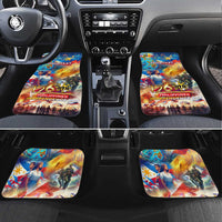 The Philippines 126th Independence Anniversary Car Mats Art Style DT02 Set 4pcs Art - Polynesian Pride