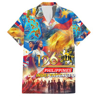 Custom The Philippines 126th Independence Anniversary Hawaiian Shirt Art Style DT02 Art - Polynesian Pride