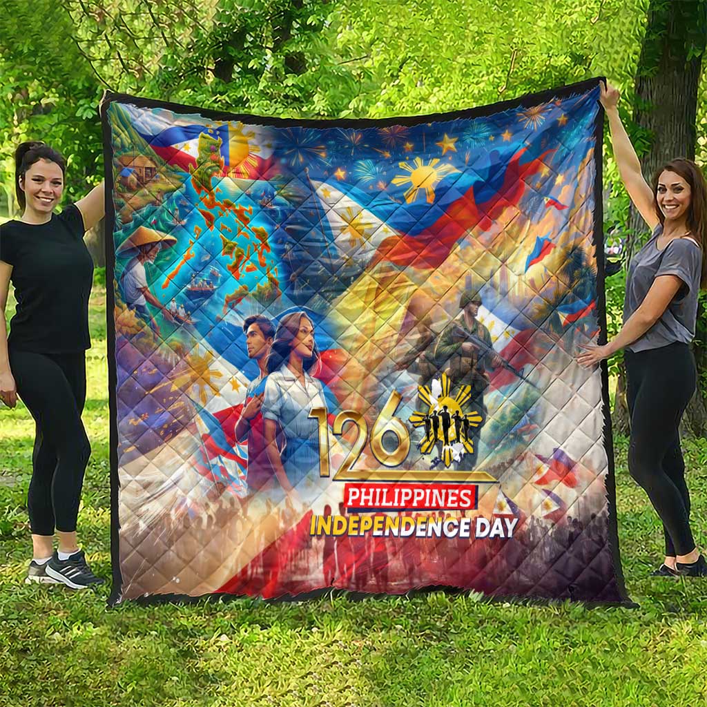 The Philippines 126th Independence Anniversary Quilt Art Style DT02 - Polynesian Pride