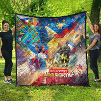 The Philippines 126th Independence Anniversary Quilt Art Style DT02 - Polynesian Pride