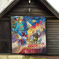 The Philippines 126th Independence Anniversary Quilt Art Style DT02 - Polynesian Pride