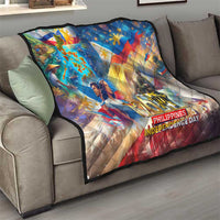 The Philippines 126th Independence Anniversary Quilt Art Style DT02 - Polynesian Pride