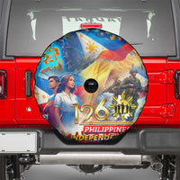 The Philippines 126th Independence Anniversary Spare Tire Cover Art Style DT02 - Polynesian Pride