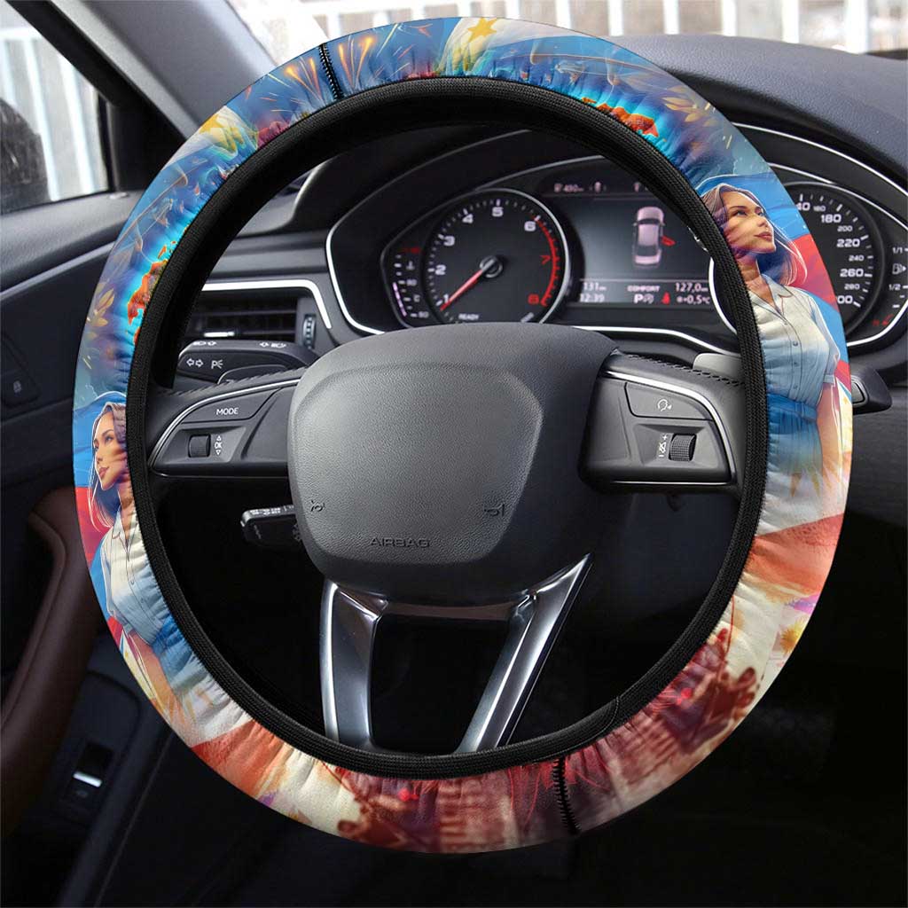 The Philippines 126th Independence Anniversary Steering Wheel Cover Art Style DT02 - Polynesian Pride
