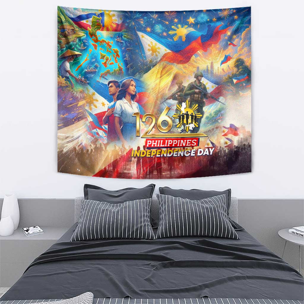 The Philippines 126th Independence Anniversary Tapestry Art Style DT02 - Polynesian Pride