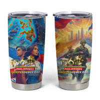The Philippines 126th Independence Anniversary Tumbler Cup Art Style DT02 Art - Polynesian Pride