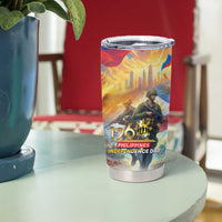 The Philippines 126th Independence Anniversary Tumbler Cup Art Style DT02 - Polynesian Pride