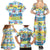 Surfing Christmas Family Matching Summer Maxi Dress and Hawaiian Shirt Tropical Santa Let's Go Surfing DT02 - Polynesian Pride