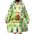 Kiwi Cannibalism Wearable Blanket Hoodie New Zealand Kiwi Cute Bird Funny