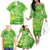 I Love Kiwi Family Matching Off The Shoulder Long Sleeve Dress and Hawaiian Shirt New Zealand Kiwi Fruit Summer Cocktail