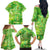 I Love Kiwi Family Matching Off The Shoulder Long Sleeve Dress and Hawaiian Shirt New Zealand Kiwi Fruit Summer Cocktail