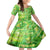 I Love Kiwi Family Matching Off Shoulder Short Dress and Hawaiian Shirt New Zealand Kiwi Fruit Summer Cocktail